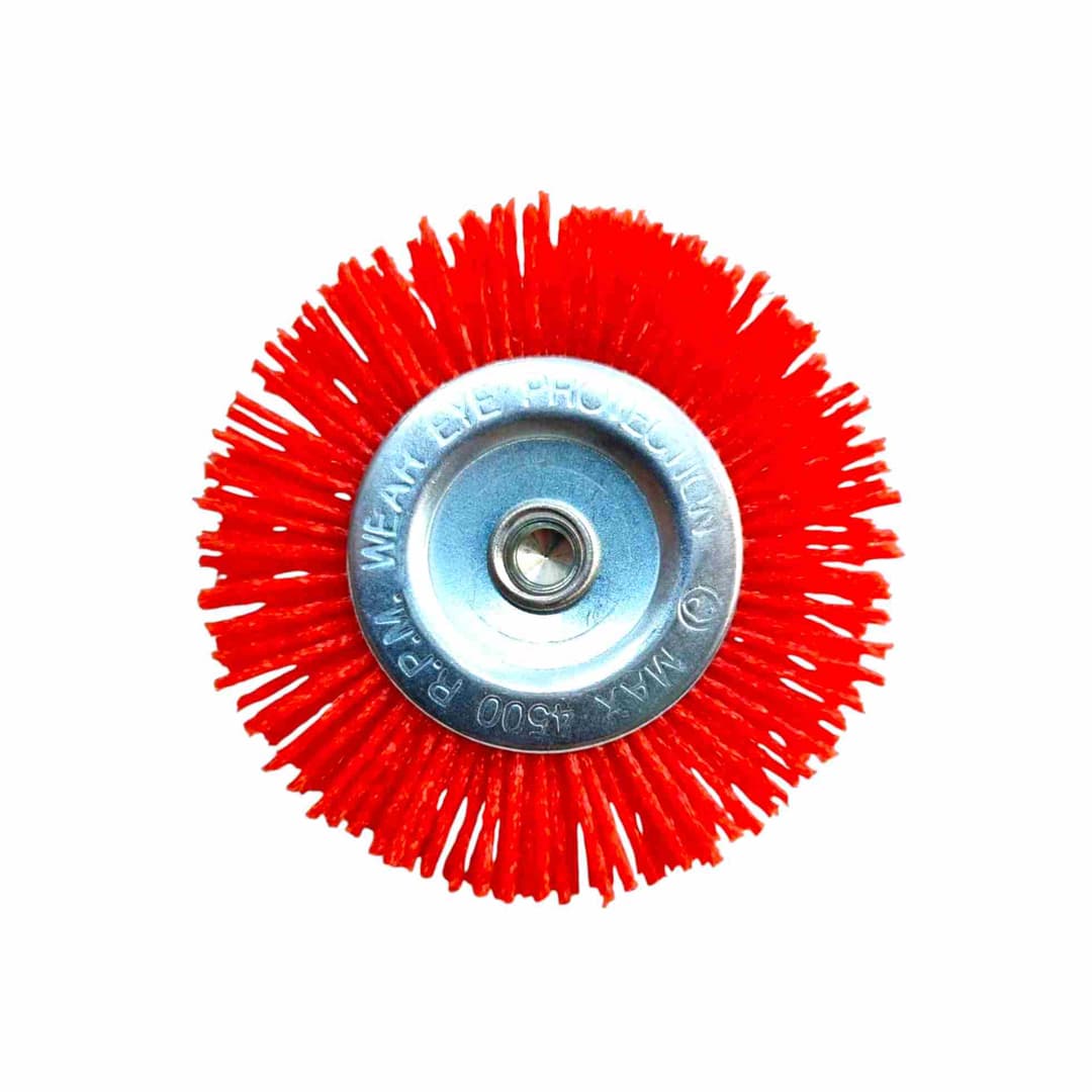 Nylon Abrasive Wire Brush 3"