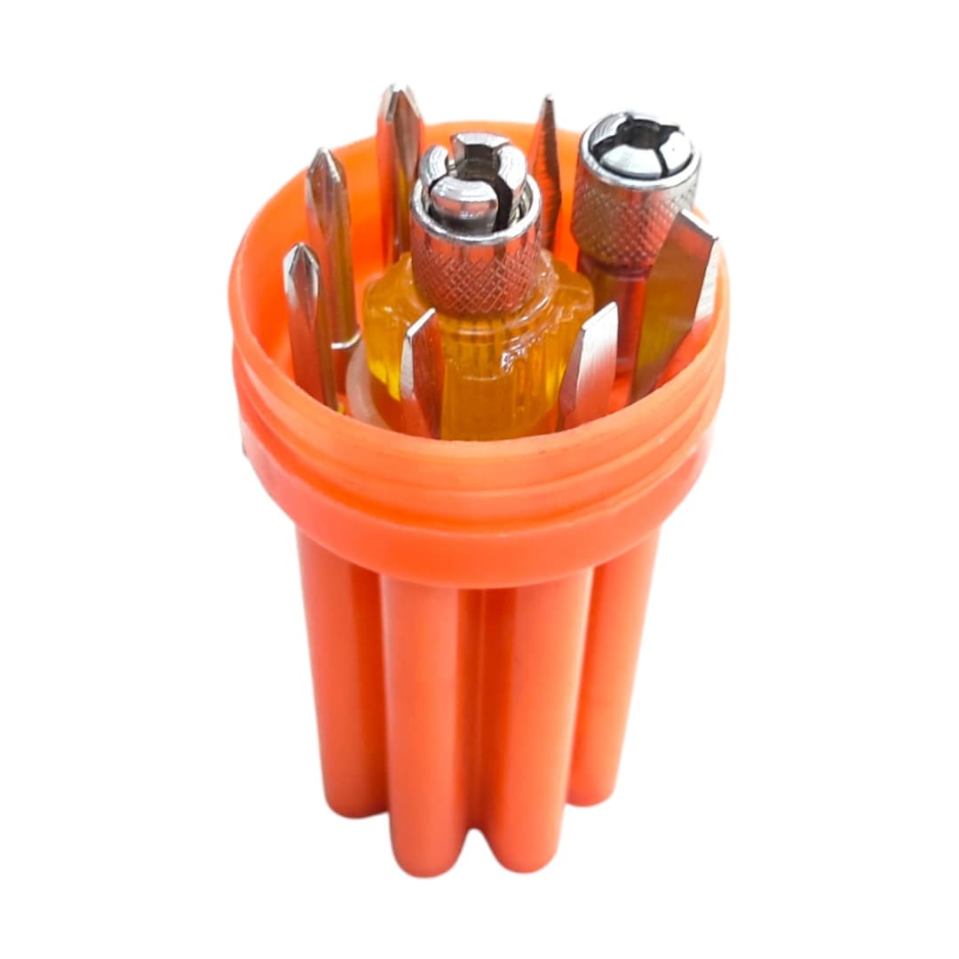 Screw Driver Kit with Neon Tester and Extension Rod