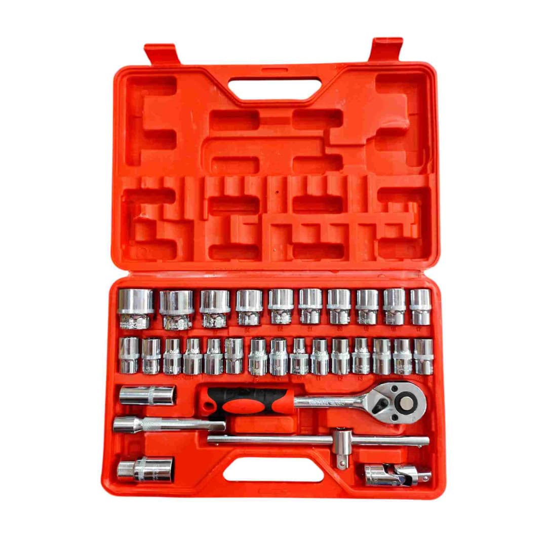 Socket Set 8mm to 32mm in 1/2inch Drive