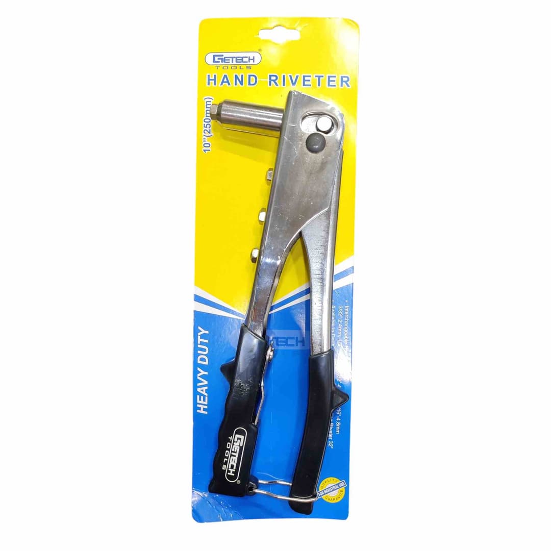 GeTech CRV Heavy Duty Plier Type Hand Riveter 10"