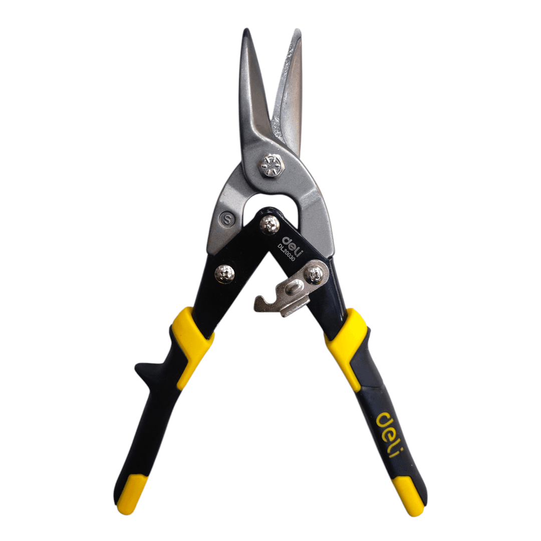 Deli Heavy Duty Aviation Tin Snip Cutter 10"