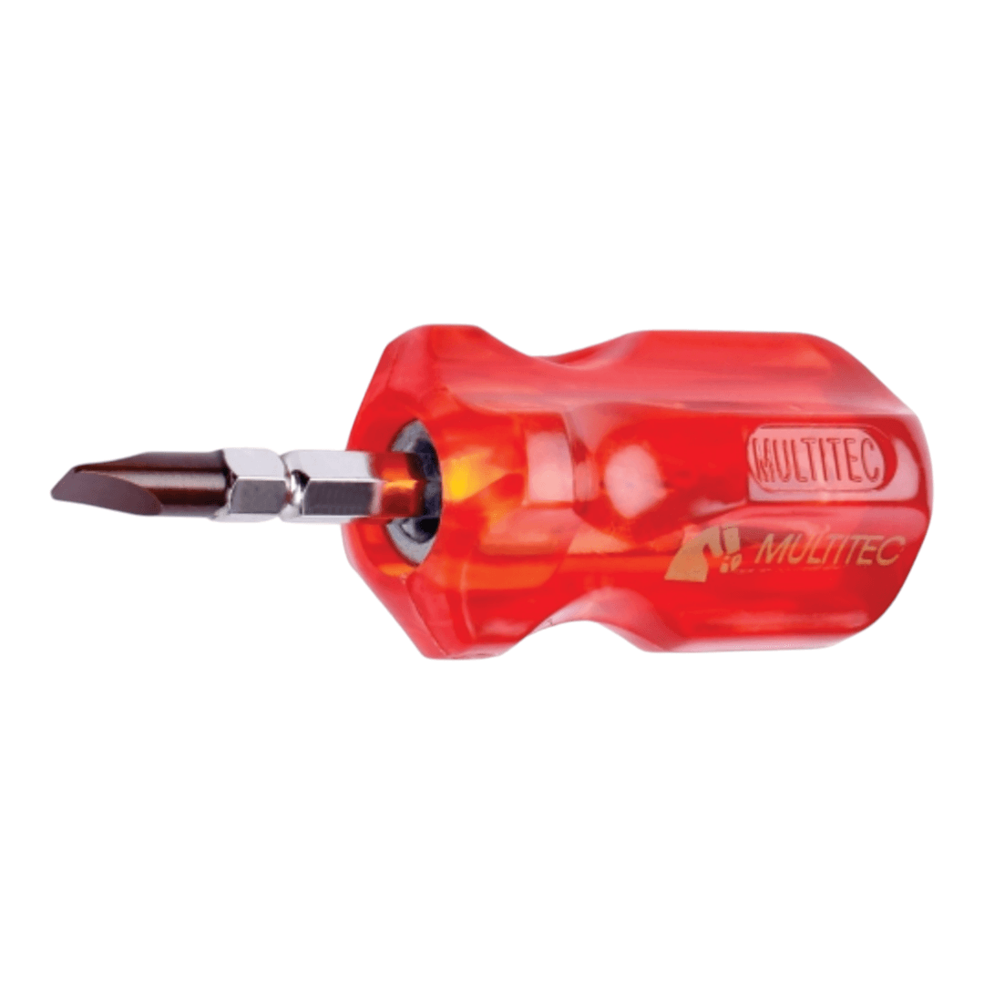 Multitec STB-110 2 In 1 Reversible Stubby Screwdriver
