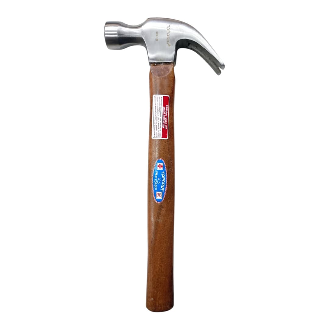 Taparia Claw Hammer 500gm with Wooden Handle